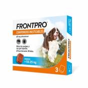 Croquettes antiparasitaires pour chiens de 10 à 25 kg 3 comprimidos