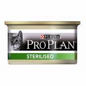 ProPlan Purina - Proplan - Sterilised Boîte Chat 24X85G
