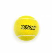 Balle de tennis jaune pour chiens 6 cm Musqui
