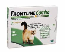 Frontline Combo Spot On pour chats 3 pipettes