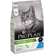 Purina Proplan Sterelised OptiRenal Chat Adulte Lapin 3kg