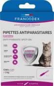 Soin Chat - Francodex Pipettes antiparasitaire Icaridine
