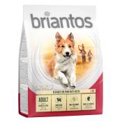 Offre d'essai : croquettes Briantos 1 kg pour chien - Adult , poulet, riz