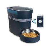 Petsafe - Distributeur de Croquettes Automatique Connecté Smart Feed pour Chien/Chat, avec minuterie, bol en acier inoxydable,