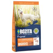 Lot Bozita Original 2 x 3 kg pour chien Adult Sensitive Peau & pelage, saumon & riz