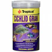 TROPICAL Cichlid Granulat pour Aquariophilie 250 ml
