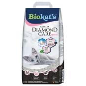 2x10L Litière Biokat's Diamond Care Fresh - pour chat