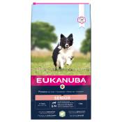 2x12kg Eukanuba Senior Small & Medium Breed agneau, riz - Croquettes pour chien