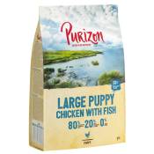 Purizon Puppy Large poulet, poisson - sans céréales
