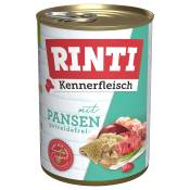 24 x 400 g de RINTI Kennerfleisch panses nourriture humide pour chien