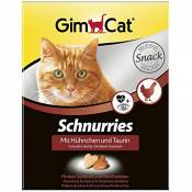 GimCat Schnurries Friandises poulet - Snack pour chats