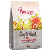 Purizon Single Meat bœuf, fleurs d'hibiscus pour chat