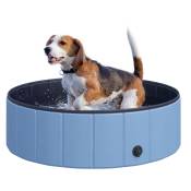PawHut Piscine pour chien bassin PVC pliable anti-glissant