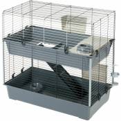 Rabbit 100 double Cage à 2 étages pour lapins. Variante rabbit 100 double - Mesures: 95 x 57 x h 93.5 cm - - Ferplast