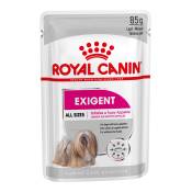 48x85g Exigent Royal Canin Care Nutrition - Sachet pour chien