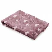 Ancol Sleepy Paws Chien et Chat Doudou, Rose