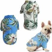 Fei Yu - T-shirt d'été pour chien (grand)