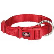 Trixie - Premium collier l-xl: 40-65 cm/25 mm, rouge