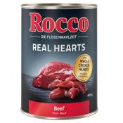 400g Rocco Real Hearts bœuf, cœurs de poulet entiers