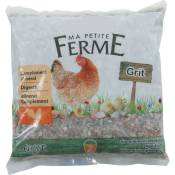 Grit aide a la digestion sac de 2kg Complément minéral pour poules Zolux