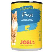 Lot JosiCat en sauce 24 x 415 g pour chat - poisson