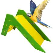Jouets de dressage pour oiseaux – Toboggan, jouets intelligents pour perroquets, oiseaux, perruches, calopsittes et autres petits animaux de compagnie