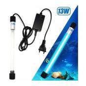 L&h-cfcahl - Lampe de stérilisation pour aquarium sous-marin purificateur d'eau de filtre uv étanche - Type de prise ue 13W 143cm