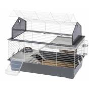 BARN 100 Cage pour lapins avec accessoires et adhésifs.