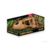 exo-terra décor crane t-rex skull - pour reptile ou