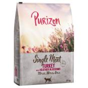 Purizon Single Meat dinde, fleurs de bruyère pour chat - 2,5 kg