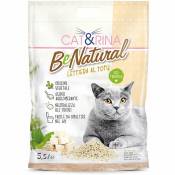 Cat&rina - Litière végétale BeNatural avec Tofu 5.5 litres