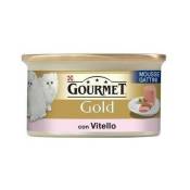 Iperbriko - Chatons Gourmet Gold Mousse au veau Purina 85 grammes