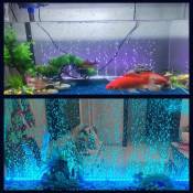 Zerone Lumière d'aquarium Barre lumineuse à bulles