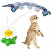 Ensoleille - Jouet pour chat -Triomphe Jouet interactif pour chat - Papillon - Exercice amusant - Électrique - Rotatif - Automatique - Jouet pour chat