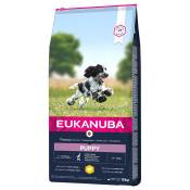 Lot Eukanuba pour chien - Puppy Medium Breed poulet