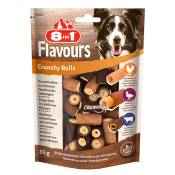 85g 8in1 Flavours Rouleaux croustillants - Friandises pour chien