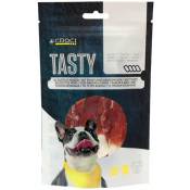 Croci - Snack Tasty Rolls goût canard pour chiens 12 paquets de 80 g chacun