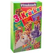 Kracker combi pour lapins nains miel/popcorn/germes de blé vitakraft