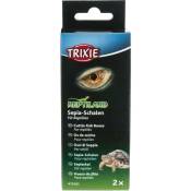 Trixie - 2 os de sèche pour reptiles et tortues Blanc