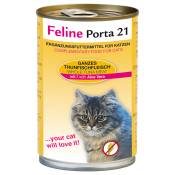 12x400 g thon, aloe vera Feline Porta 21 Nourriture