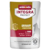 24x85g Animonda Integra Protect Adult Calculs urinaires bœuf - Pâtée pour chat
