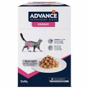 9x85g Urinary Veterinary Diets Advance pour chat +