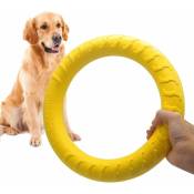 Jouets à mâcher pour chien pour mâcher intenseFrisbee pour chiens de taille moyenne/grande, anneau d'entraînement, jouets flottants pour chien pour