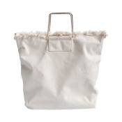 Tlily - Nouveau Sac de Toile Dames RéUtilisable Sac une Provisions Sac Fourre-Tout en Coton Grande Capacité Dames Casual College Bag