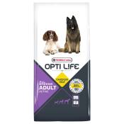 2x12,5kg Opti Life Adult Active - Croquettes pour chien