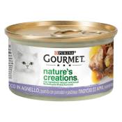 Lot Gourmet Nature's Creations 24 x 85 g pour chat