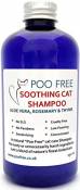 POO FREE 99% Naturel, SHAMPOING APAISANT pour Chats