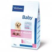 Virbac vet hpm - baby large & medium - 3 kg