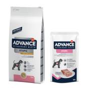Advance Veterinary Diets 12/15 kg + sachets 8 x 150 g en cadeau ! - Atopic lapin, petits pois (12 kg) + Atopic (8 x 150 g)