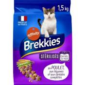BREKKIES - Croquettes Chats Stérilisés Au Poulet